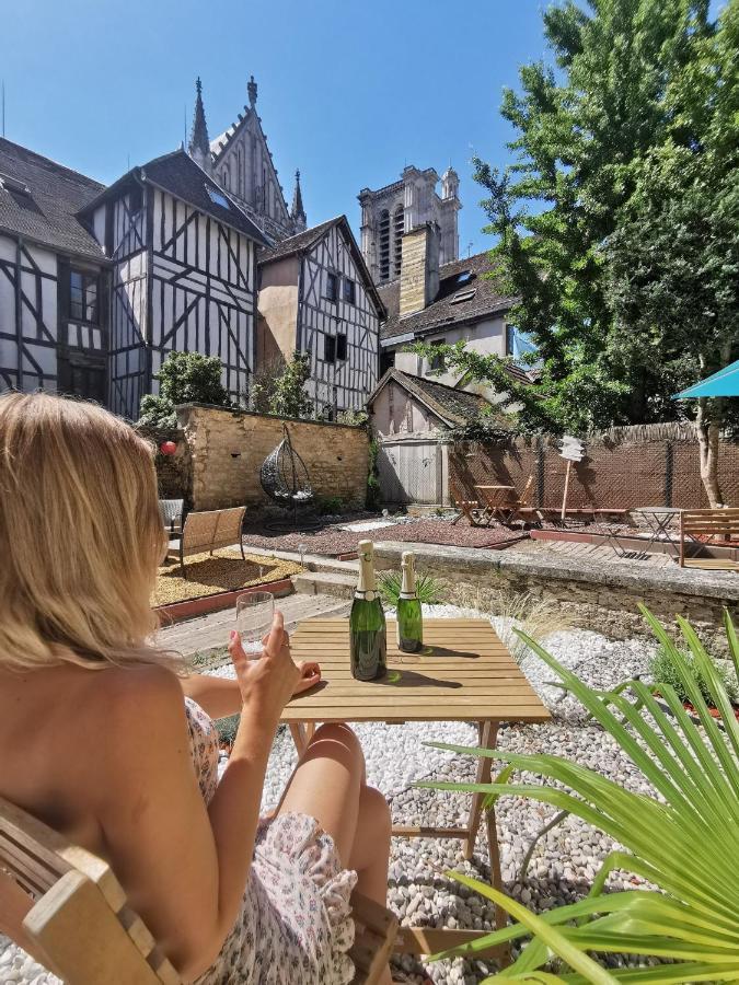 Le Chat De La Cathedrale - Calme - Jardin - Wifi Troyes Luaran gambar