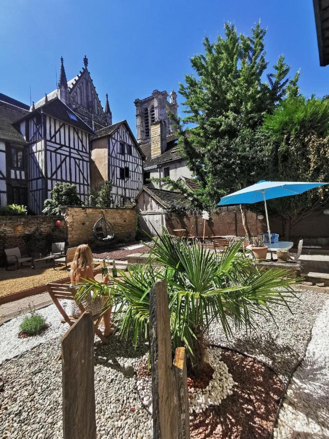 Le Chat De La Cathedrale - Calme - Jardin - Wifi Troyes Luaran gambar
