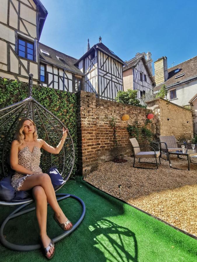 Le Chat De La Cathedrale - Calme - Jardin - Wifi Troyes Luaran gambar